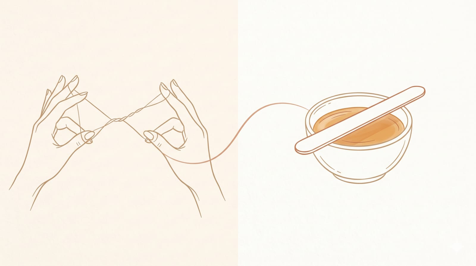 Threading versus waxing comparison at Marwah Thread & Wax Studio Calgary
